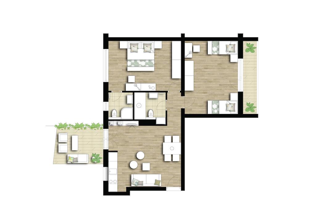 Apartment Akvarel Сплит Екстериор снимка